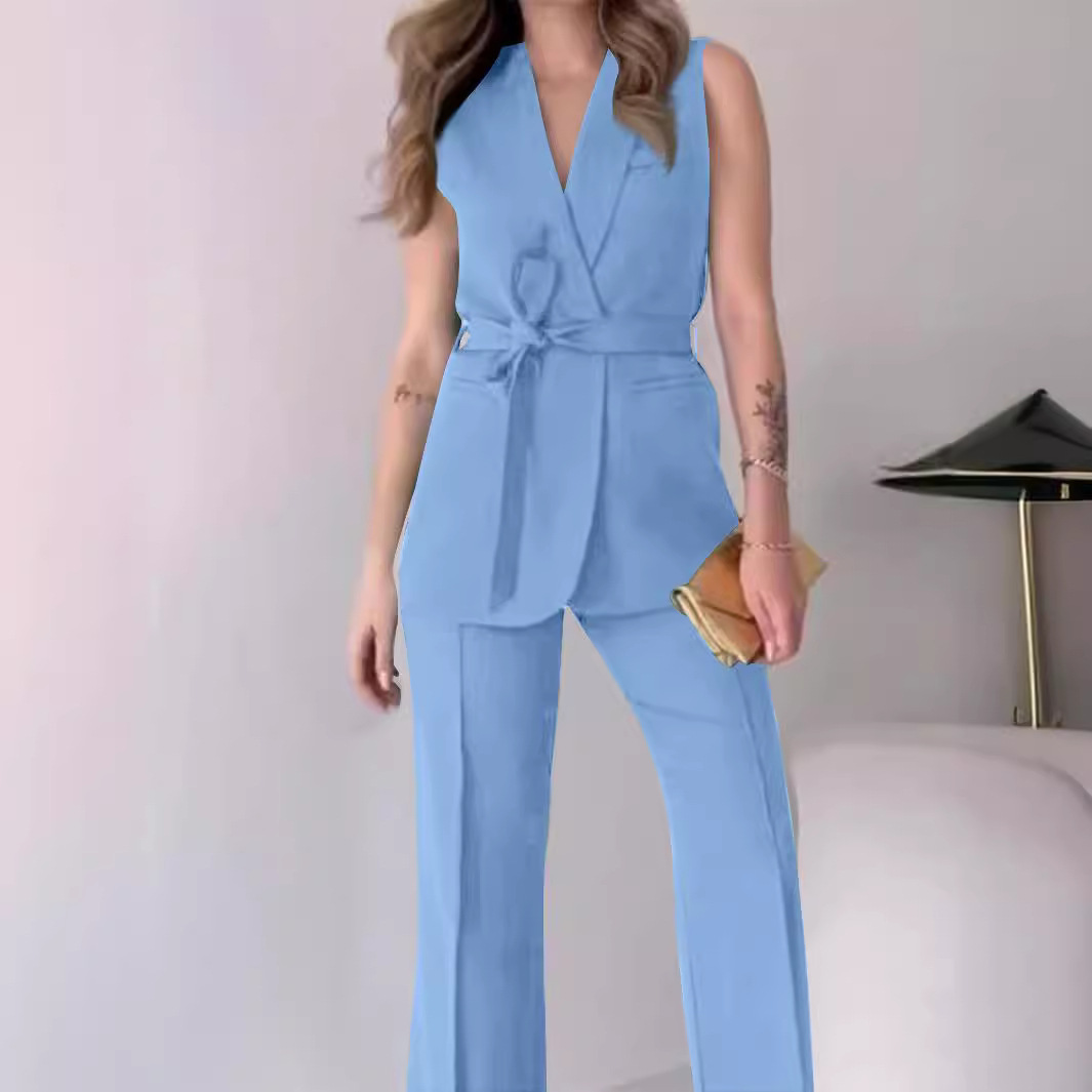 Conjunto De 2 Piezas Para Muje - Women'S Formal Wear Pants บทวิจารณ์และราคา