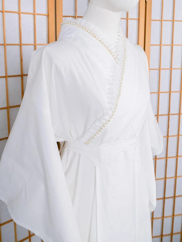 Lace-Trimmed Kimono Undergarme - Women'S Formal Traditional Wear บทวิจารณ์และราคา