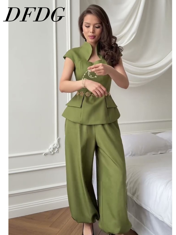DFDG Women 2026 Spring Summer  - Women'S Formal Wear Pants บทวิจารณ์และราคา