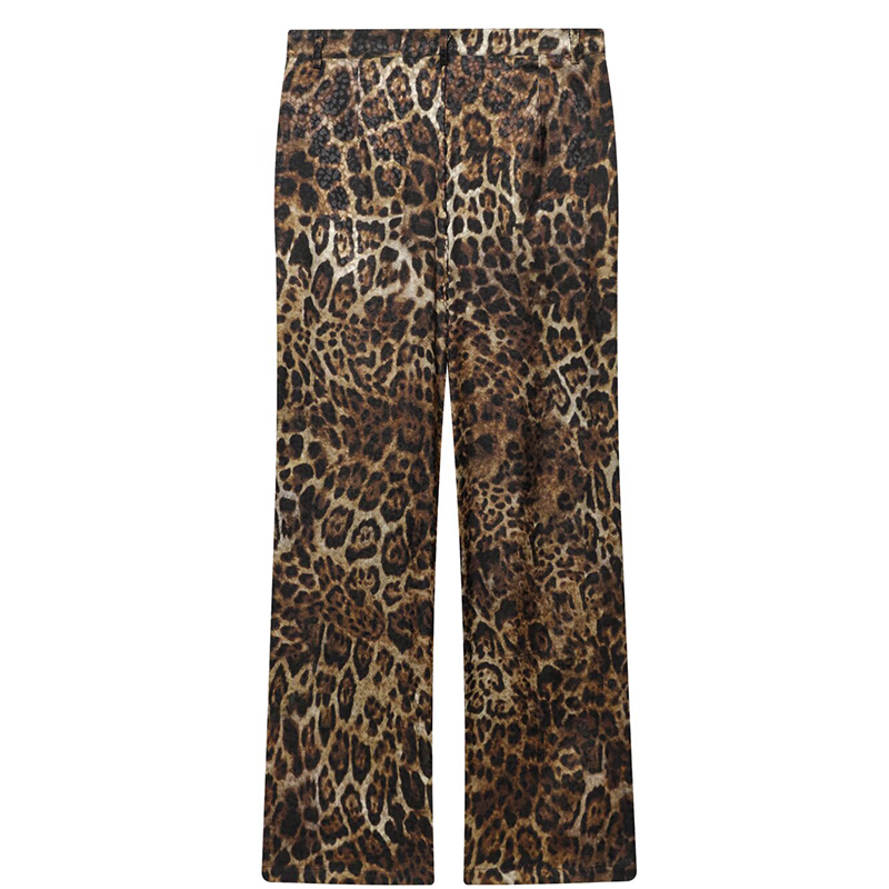 HXAO Leopard Pants Sets 2 Piec - Women'S Formal Wear Pants บทวิจารณ์และราคา