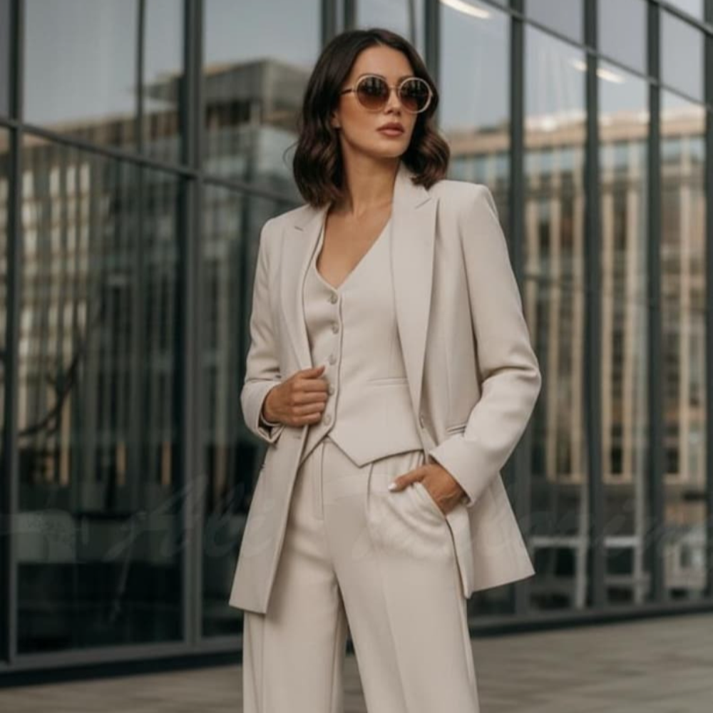 Fashion Women’s Suit Set Luxur - Women Formal Wear Tailor บทวิจารณ์และราคา