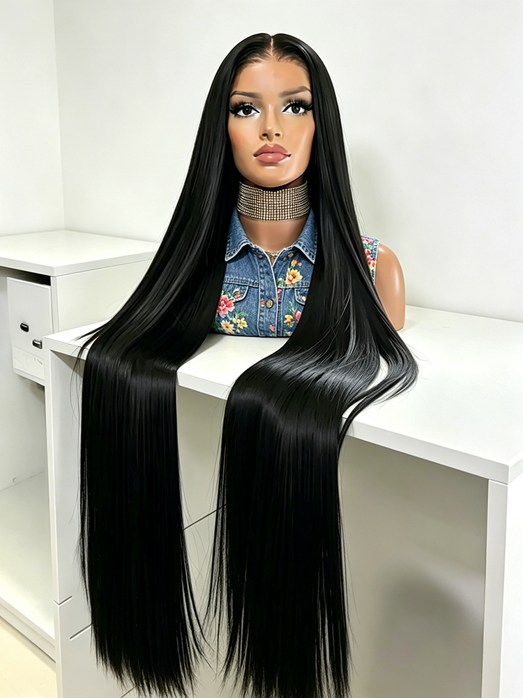 30 42 Inch Straight Brazilian  - Formal Wear Hairstyles For Women บทวิจารณ์และราคา