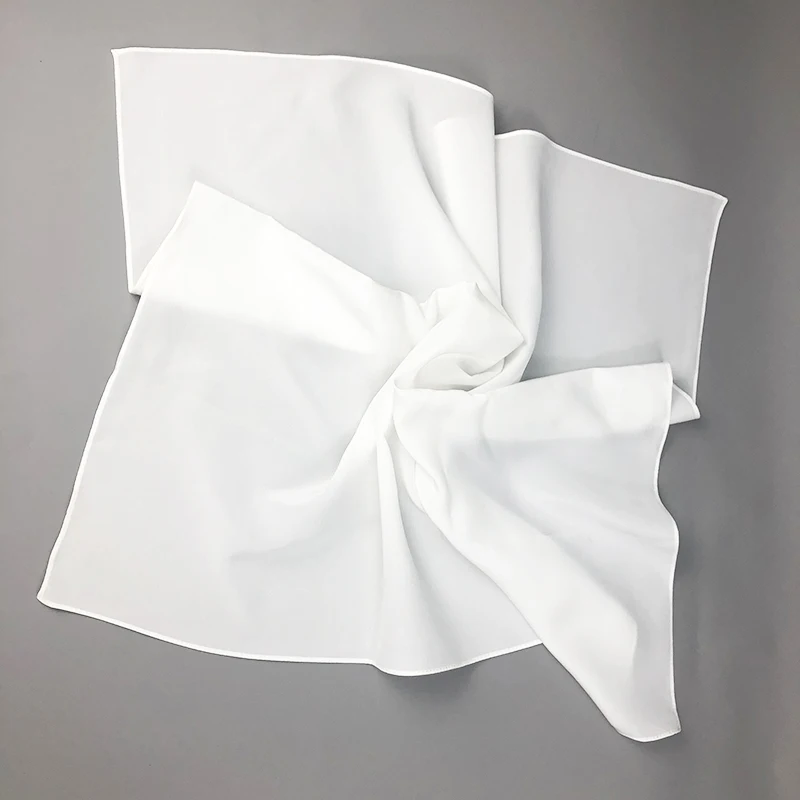 New Women Silk Scarf Square Ne - Scarf Silk Neck บทวิจารณ์และราคา
