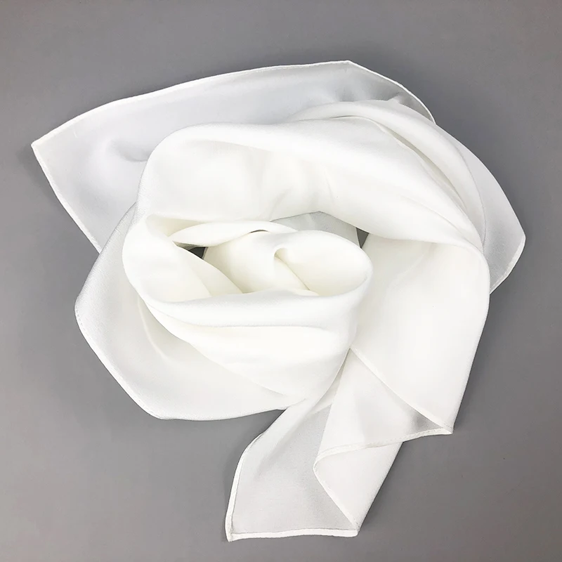 New Women Silk Scarf Square Ne - Scarf Silk Neck บทวิจารณ์และราคา