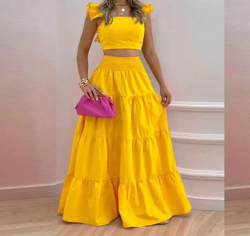 Skirt Y2k Two Piece Set Womans - Women Formal Wear For Summer บทวิจารณ์และราคา