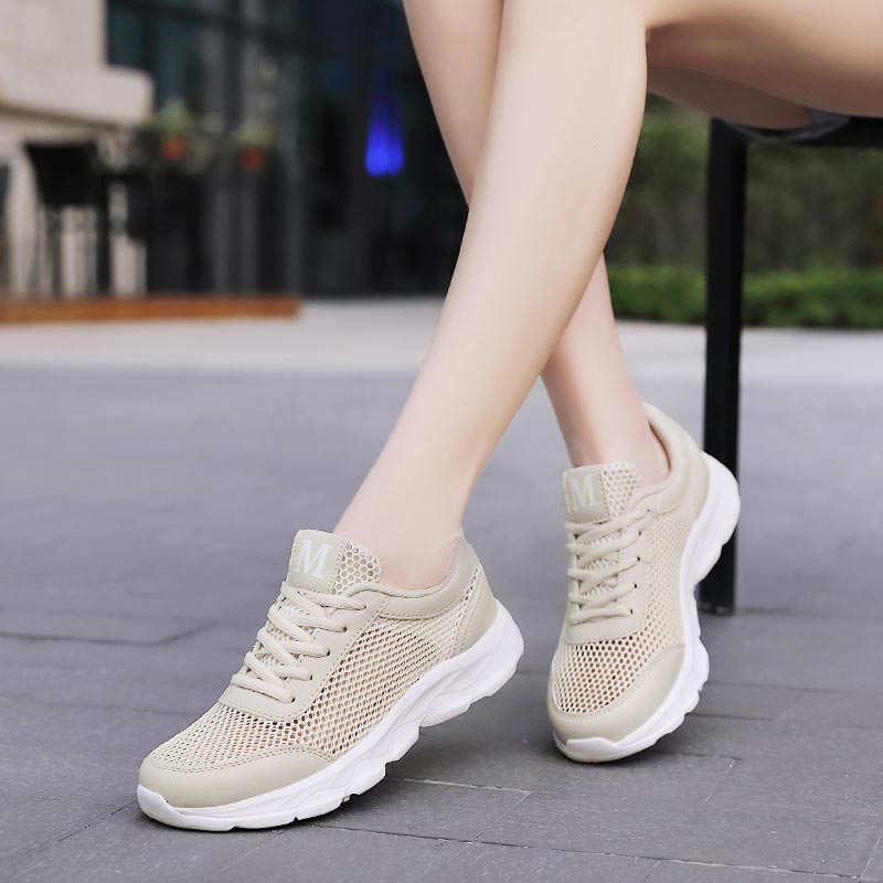 Summer Breathable Sneakers Wom - Women Formal Wear Ethnic บทวิจารณ์และราคา