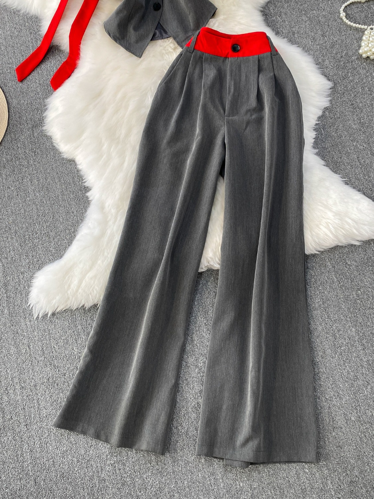 Design sense niche sexy spicy  - Women'S Formal Wear Pants บทวิจารณ์และราคา
