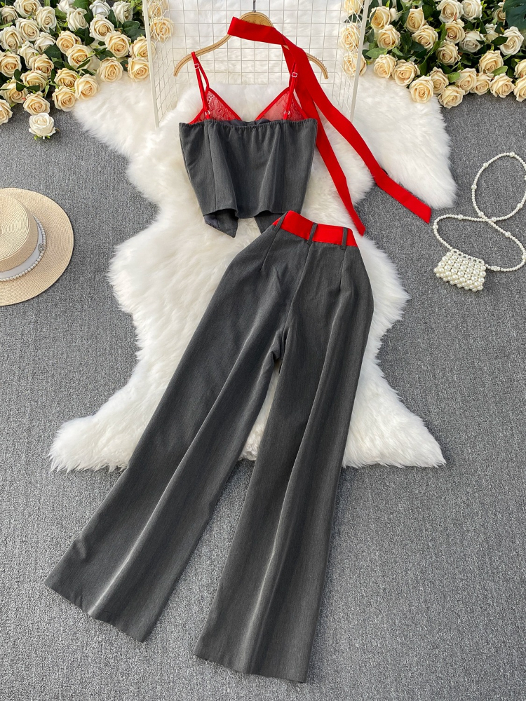 Design sense niche sexy spicy  - Women'S Formal Wear Pants บทวิจารณ์และราคา