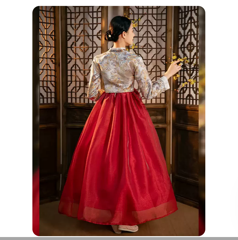 Korean ethnic traditional danc - Women Formal Wear Ethnic บทวิจารณ์และราคา