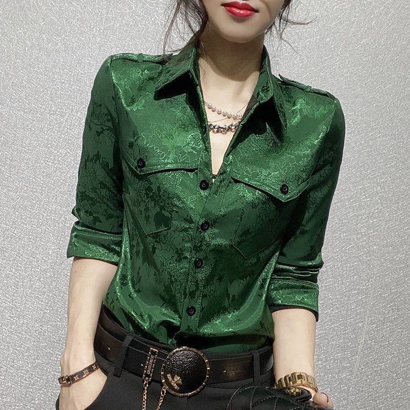 Female Tops Spring and Autumn  - Formal Dress Female บทวิจารณ์และราคา