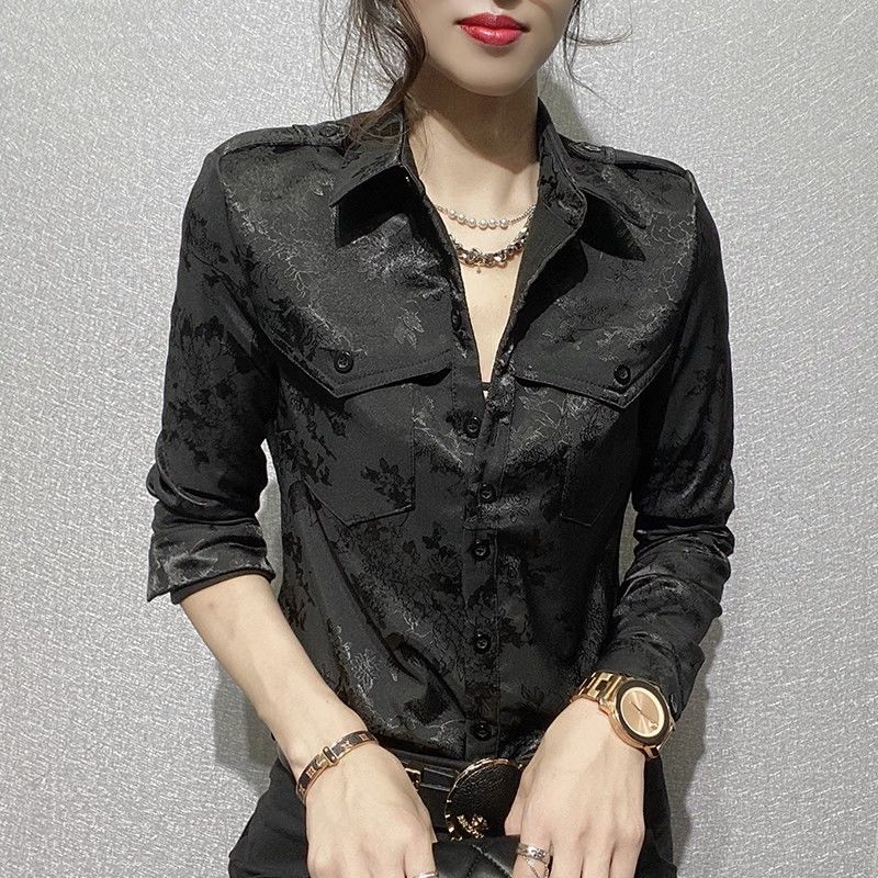 Female Tops Spring and Autumn  - Formal Dress Female บทวิจารณ์และราคา