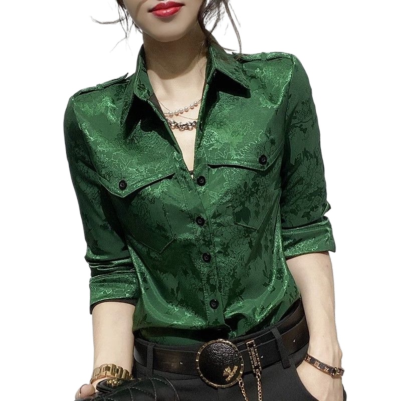 Female Tops Spring and Autumn  - Formal Dress Female บทวิจารณ์และราคา
