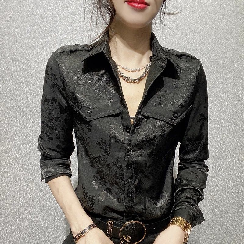 Female Tops Spring and Autumn  - Formal Dress Female บทวิจารณ์และราคา