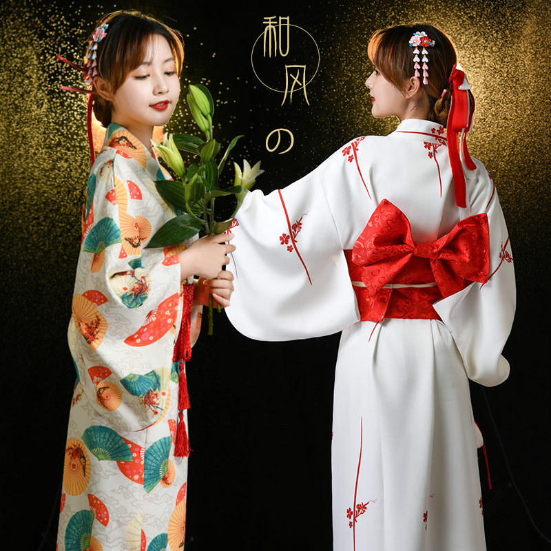 Anime Cos Japanese Style Dress - Women'S Formal Traditional Wear บทวิจารณ์และราคา