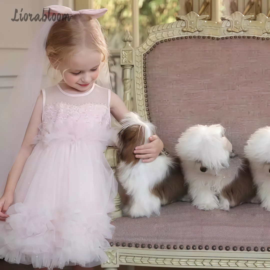 Girls' Tulle Gown Layered Skir - Women'S Formal Wear For Girls บทวิจารณ์และราคา