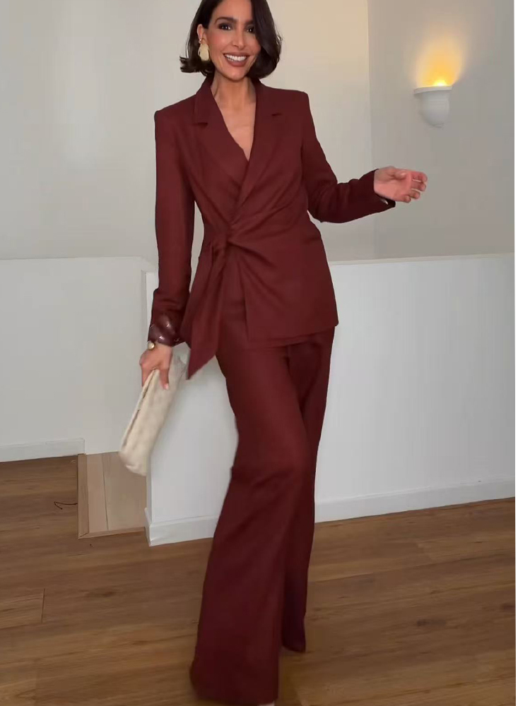 Fashion Office Ladies Blazer P - Women Formal Wear Trousers บทวิจารณ์และราคา