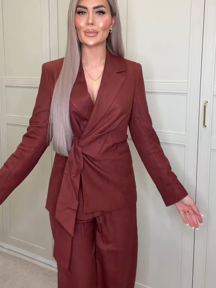 Fashion Office Ladies Blazer P - Women Formal Wear Trousers บทวิจารณ์และราคา