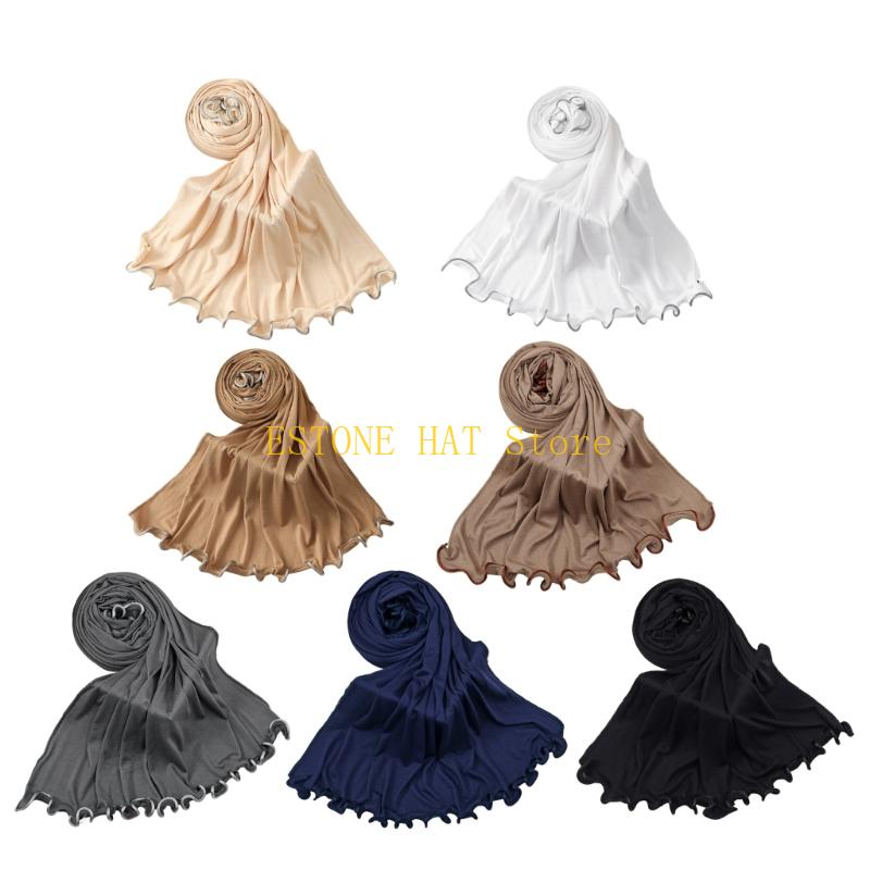 49MF Women Fashion Hijab Scarf - Women Formal Wear Hijab บทวิจารณ์และราคา