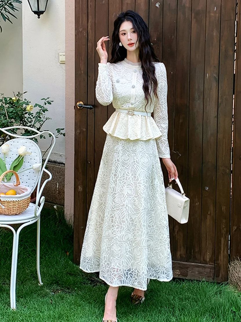 Formal Luxury Evening Lace Two - Formal Dress Female บทวิจารณ์และราคา