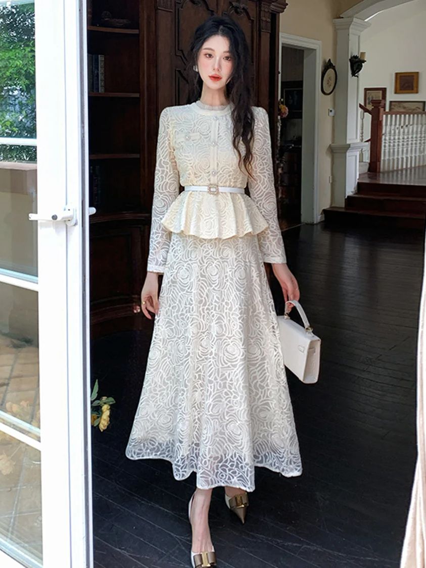 Formal Luxury Evening Lace Two - Formal Dress Female บทวิจารณ์และราคา