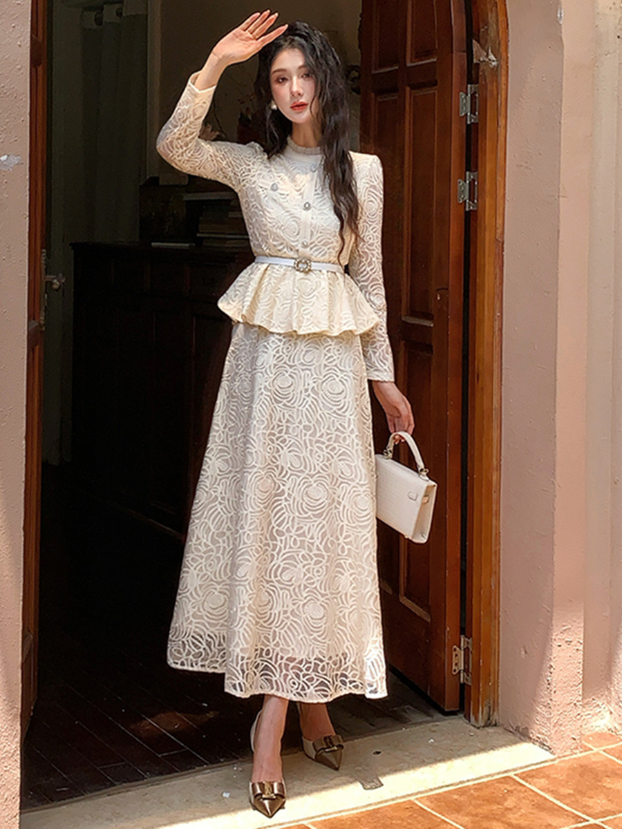 Formal Luxury Evening Lace Two - Formal Dress Female บทวิจารณ์และราคา