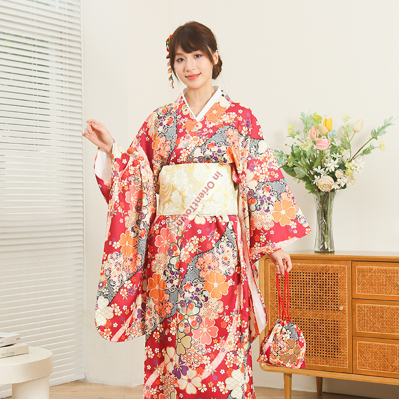Japanese Kimono Women's Improv - Women Formal Wear Ethnic บทวิจารณ์และราคา
