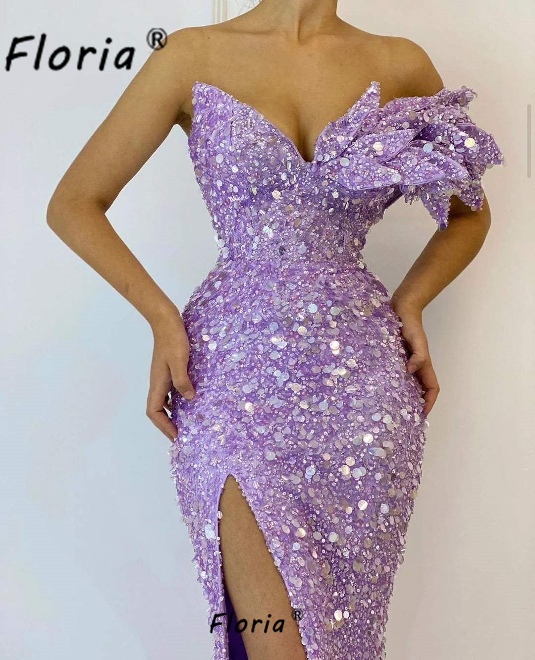 Customized Light Purple Prom D - Women'S Formal Wear For Wedding Guest บทวิจารณ์และราคา