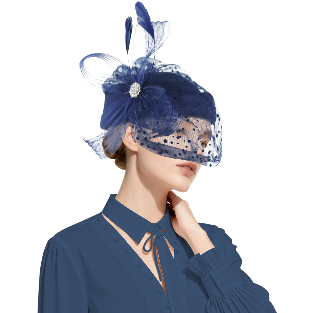 Bridal Feather Fascinator Pill - Women Formal Wear Hijab บทวิจารณ์และราคา