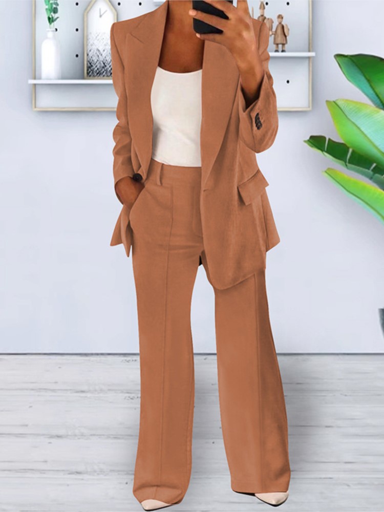 Autumn Fashion New Women's 2PC - Women Formal Wear Trousers บทวิจารณ์และราคา