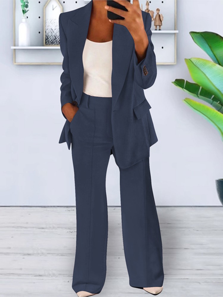Autumn Fashion New Women's 2PC - Women Formal Wear Trousers บทวิจารณ์และราคา