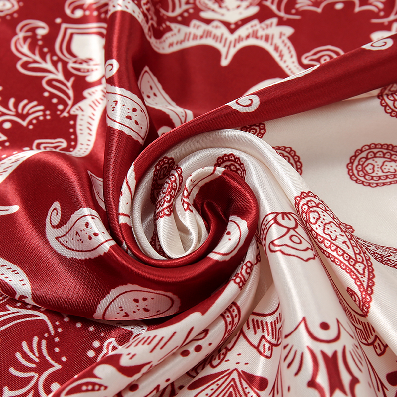 Satin Square Scarf Women Musli - Scarf Silk Neck บทวิจารณ์และราคา