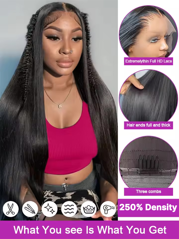 13x6 HD Invisible Lace Front W - Formal Wear Hairstyles For Women บทวิจารณ์และราคา
