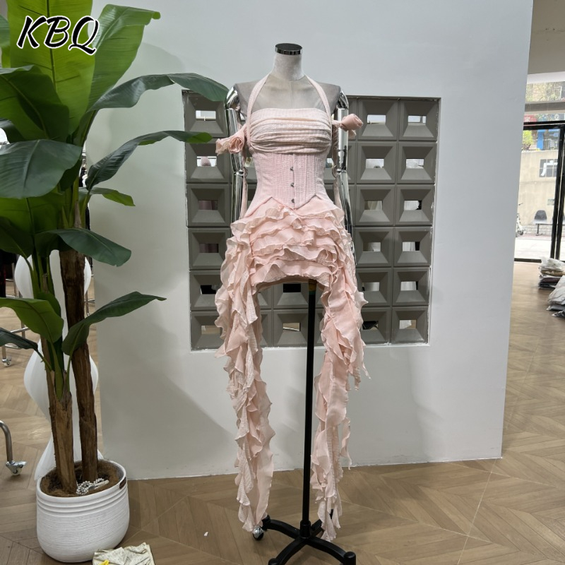 KBQ Solid Spliced Tassel Irreg - Women Formal Wear For Summer บทวิจารณ์และราคา