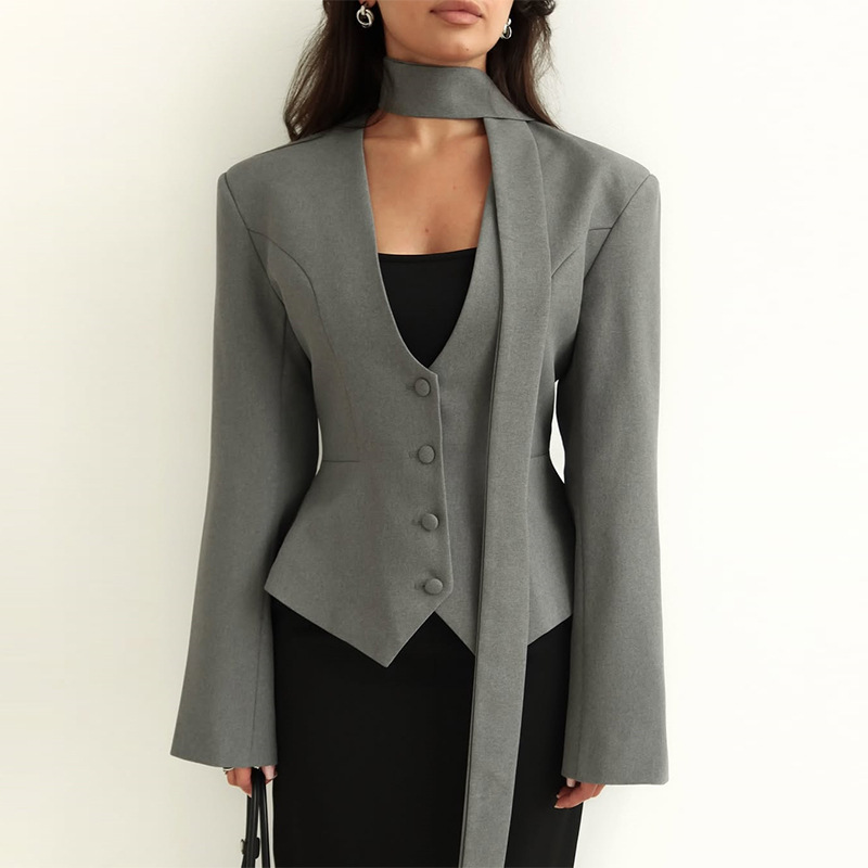 Autumn Women Suit 1 Piece Shor - Women'S Formal Wear For Wedding Guest บทวิจารณ์และราคา