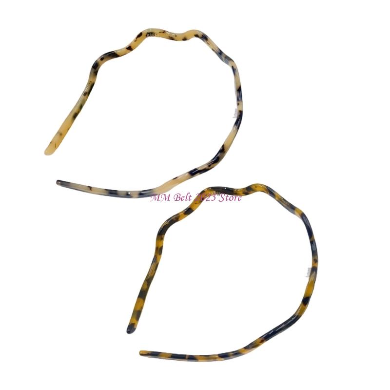 49ME 2PCS Acetate Hairbands Wa - Formal Wear Hairstyles For Women บทวิจารณ์และราคา