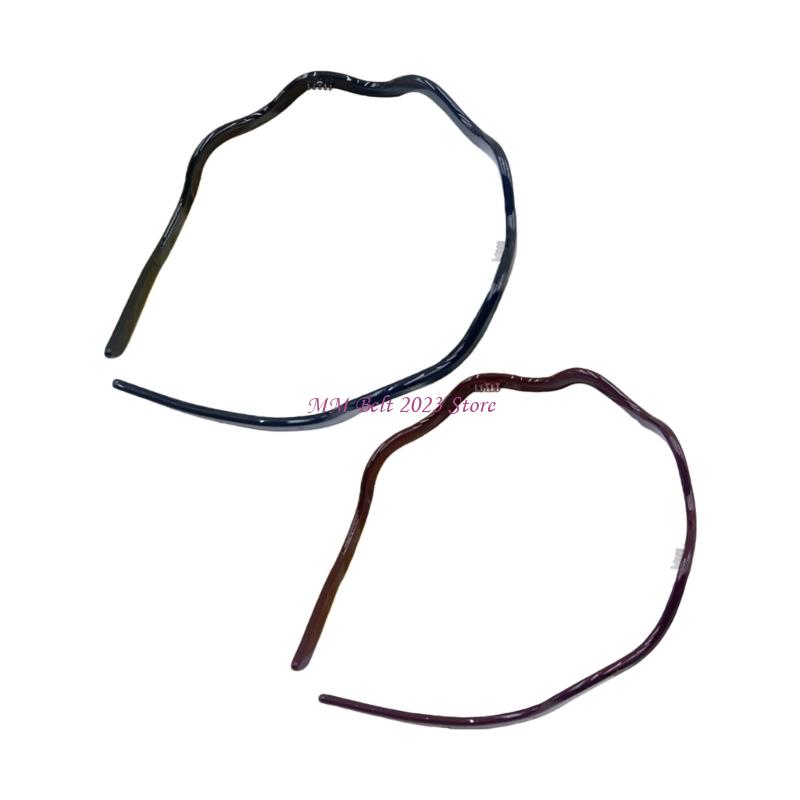 49ME 2PCS Acetate Hairbands Wa - Formal Wear Hairstyles For Women บทวิจารณ์และราคา