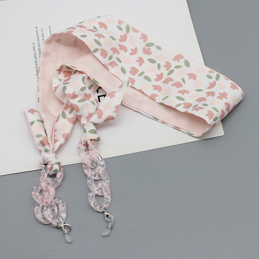 Bohemia Print Silk Scarf Glass - Scarf Silk Neck บทวิจารณ์และราคา