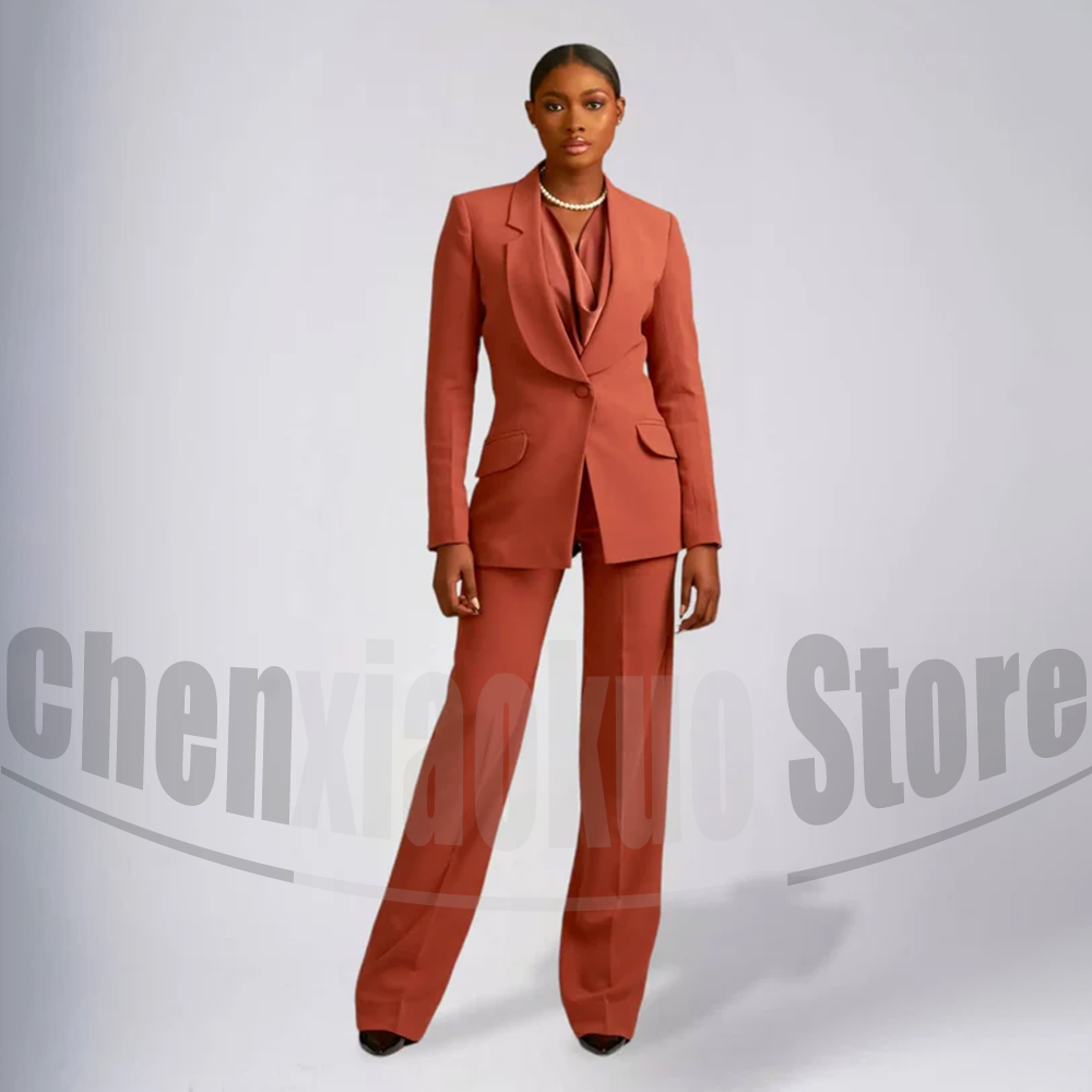 Fashion Women Suit 2 Piece Sin - Women Formal Wear Shirt And Pant บทวิจารณ์และราคา