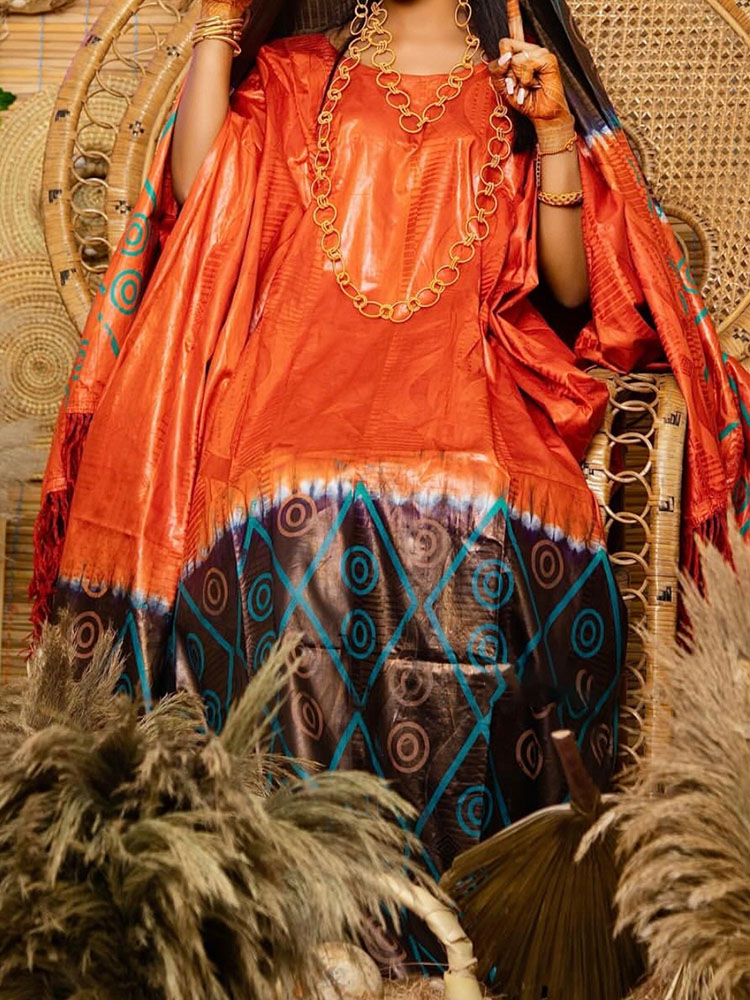 African Printed Gown: Evening  - Women'S Formal Traditional Wear บทวิจารณ์และราคา