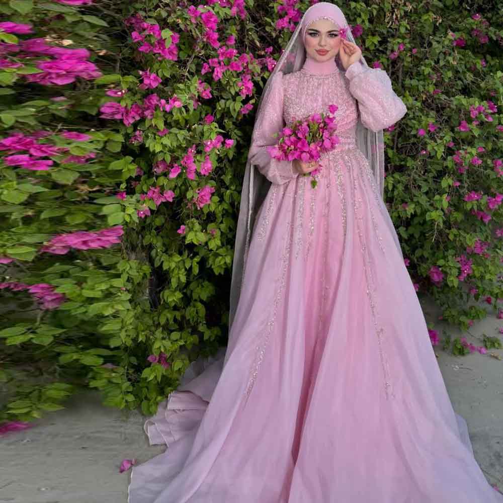 Customized Luxury Abiye Evenin - Women Formal Wear Hijab บทวิจารณ์และราคา