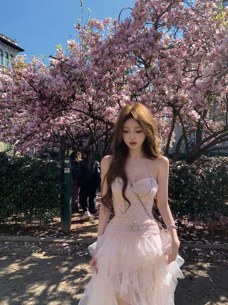 Chic Elegant Coquette Princess - Women'S Formal Wear For Girls บทวิจารณ์และราคา