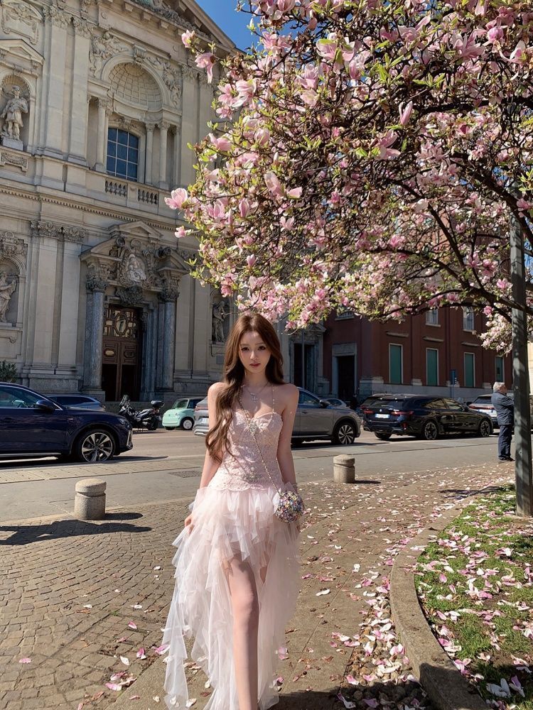Chic Elegant Coquette Princess - Women'S Formal Wear For Girls บทวิจารณ์และราคา