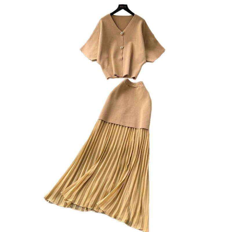 Knit Two Piece Women Top Dress - Women Formal Wear For Summer บทวิจารณ์และราคา