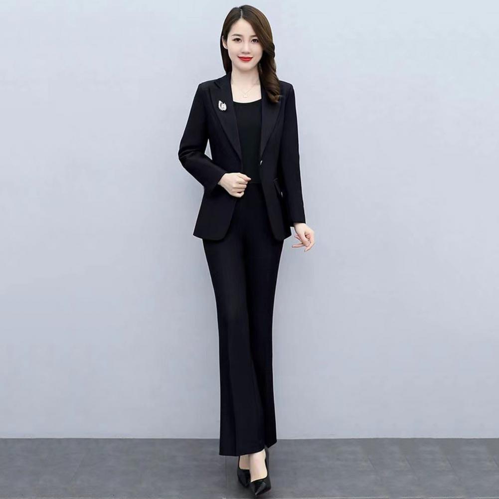2 Pcs/Set Lady Formal Coat Pan - Women Formal Wear Trousers บทวิจารณ์และราคา