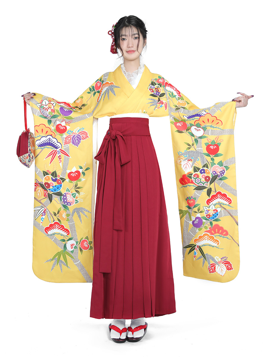 Women's Japanese Kimono Set Wa - Women'S Formal Traditional Wear บทวิจารณ์และราคา