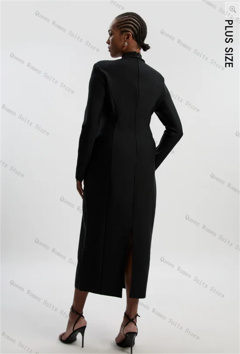 Black Cotton Women Suit 1 Piec - Women'S Formal Wear For Wedding Guest บทวิจารณ์และราคา