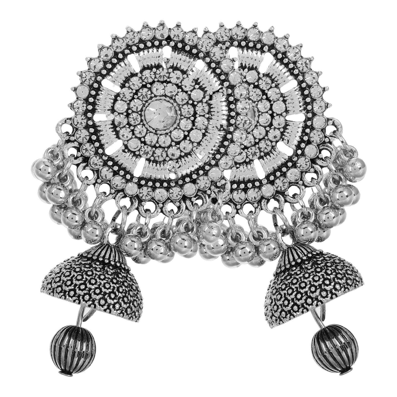 1Pair Silver Boho Ethnic Earri - Women Formal Wear Ethnic บทวิจารณ์และราคา