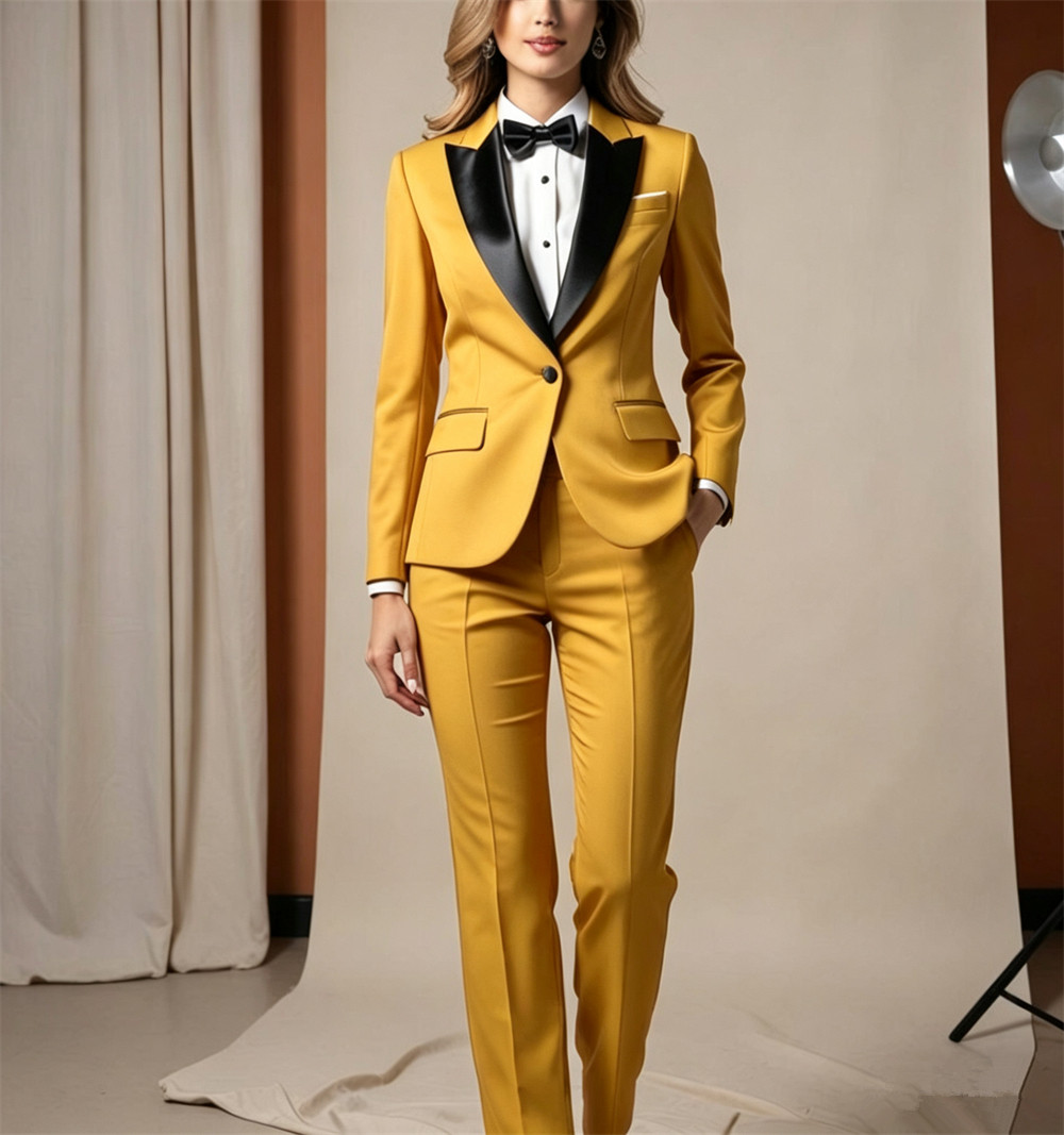 Classic Women's Suits 2 Piece  - Women Formal Wear Tailor บทวิจารณ์และราคา