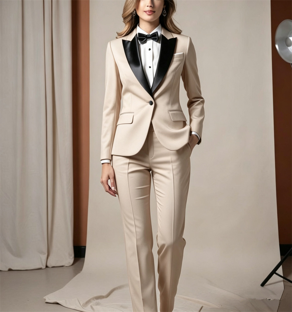 Classic Women's Suits 2 Piece  - Women Formal Wear Tailor บทวิจารณ์และราคา