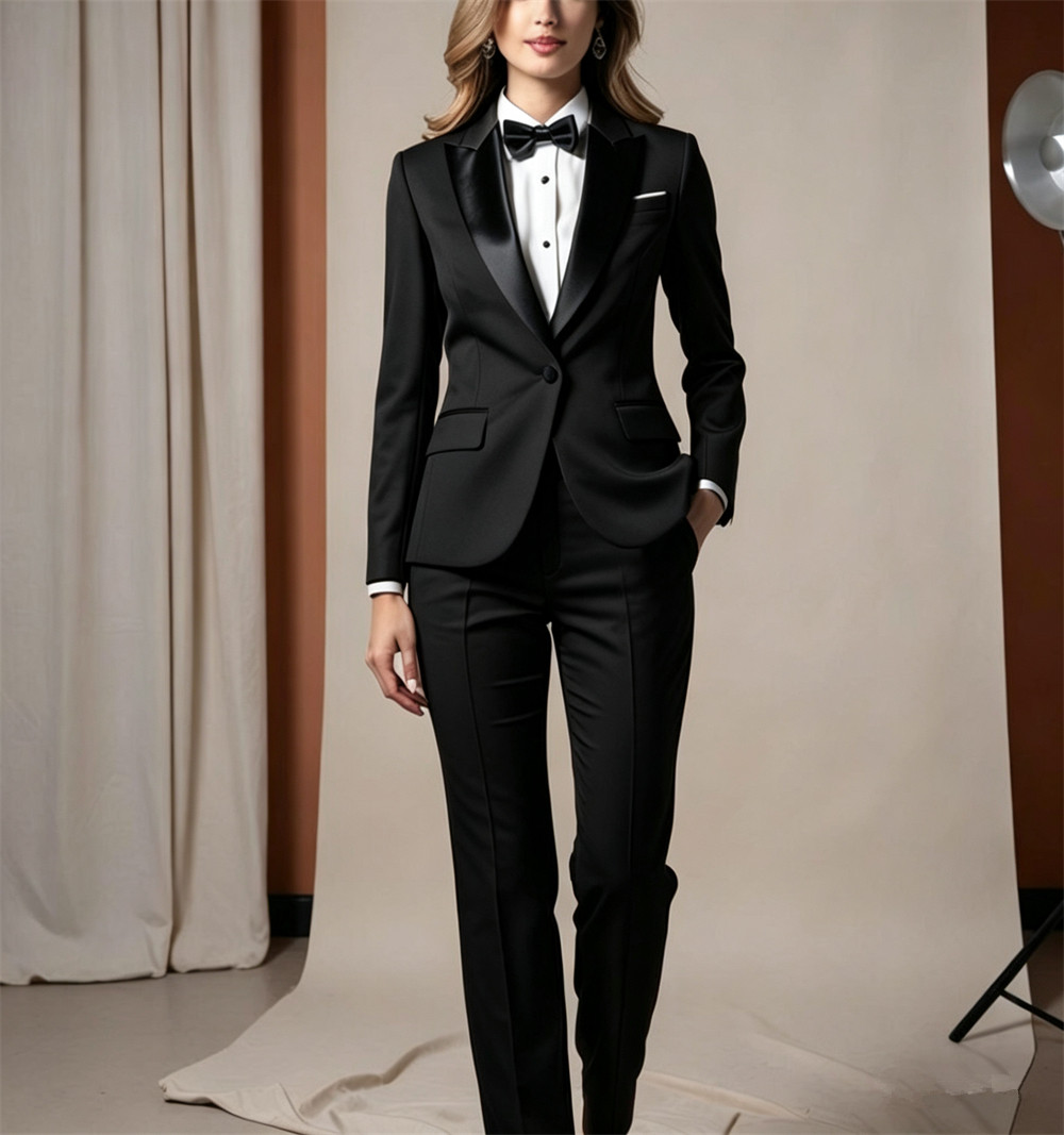 Classic Women's Suits 2 Piece  - Women Formal Wear Tailor บทวิจารณ์และราคา